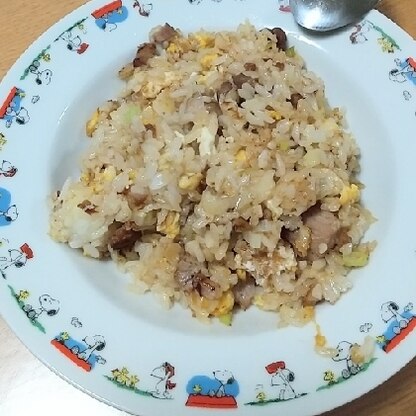 生姜なしで作ってます。もうチャーハンはこのレシピのみです。